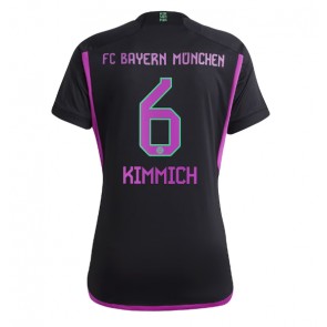 Bayern Munich Joshua Kimmich #6 Udebanetrøje Dame 2023-24 Kort ærmer